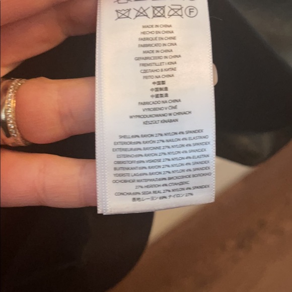 Michael Kors Leather Detailed Blazer - Picture 4 of 5